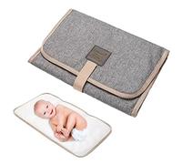 1PC Diaper Changing Mat, 23 X 12 Inch Foldable Waterproof Changing Pad with Stickers, Portable & Comfort for Baby.