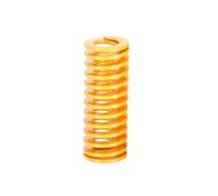 1PC Die Mold Spring Spiral Stamping Compression Spring Steel Outer Diameter 20mm Inner Diameter 10mm L 20-65mm(20x10x35mm,ODxIDxL-Yellow)