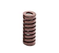 1Pc Die Spring Outer Diameter 20mm Inner Diameter 10mm L 70-200mm Spiral Stamping Spring Yellow/Blue/Red/Green/Brown(20x10x85mm,ODxIDxL-Brown)