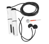 1Pc Digital Cordless Jump Rope with Smart Counter for Indoor Fitness Weighted Ropeless Skipping Rope for Adults Durable Design for Exercise and