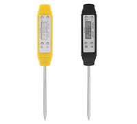 1Pc Digital Food Thermometer, Instant Read Meat Thermometer with Probe Kitchen Cooking Tools (Black)