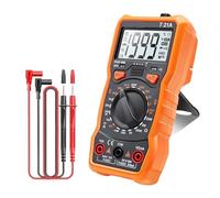 1pc Digital Multimeter T21A T21B T21C T21D T21E AC/DC A V Auto Range T-RMS NCV Handheld Multimetro Voltmeter Tester(T21D)