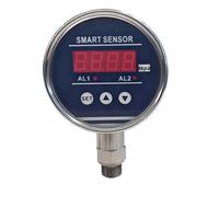 1pc Digital Pressure Transmitter Stainless Steel IP67 24V DC/220V AC/DC 100 Standard Dial Plate 4-20mA and RS485 Output