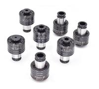 1pc DIN JIS Quick Change Tapping Collet GT12 M2 M4 M5 M6 M8 M10 M12 M14 M16 Pneumatic Machine Overload Protection CNC Tools(GT12-M12(8.5-6.5) JIS)