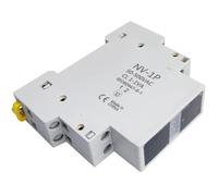 1Pc Din Rail Voltage Meter AC 80-500V Single Three Phase Modular Voltmeter Indicator LED Digital Display Detector NV-1P NV-3P(NV-1P)
