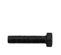 1pc DIN933M12 M14 M16 Carbon Steel Hex Head Screws Full & Partial Threaded External Black Hexagon Head Bolts(M16x40 2PCS)