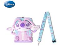 1pc Disney Angle Plush Lanyard Card Holder Officially Licensed Cute Soft Plush ID Case with Themed Lanyard Movies Anime Peripheral Stitch Themed Accessory Gift for Phone