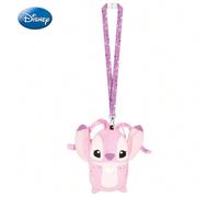1pc Disney Angle Plush Lanyard Pouch Officially Licensed Cute Soft Plush Themed Movies Anime Peripheral Hanging Phone Storage Bag Gift