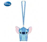1pc Disney Stitch Plush Lanyard Pouch Officially Licensed Cute Soft Plush Themed Movies Anime Peripheral Hanging Phone Storage Bag Gift