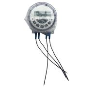 1pc Display Timer Digital 7 Days Weekly Programmable Timer Switch 24V Automatic Gate with Relay Control for Solar Application(With 5 wires)