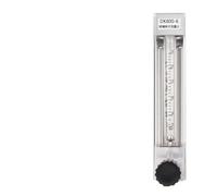 1pc DK800-6 Gas/Liquid Glass Rotameter Flow Meter Nitrogen Float Flow Indicator Custom Variable Area Type(G-25-250L-H)