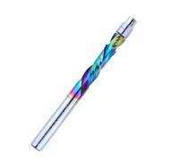 1pc DLC Coating Solid Carbide Bearing Guided Milling Cutters 2 Flutes Spiral Flush Trim 8MM Shank Woodworking End Mill(WTUD2F-D6.35-L28-DLC)