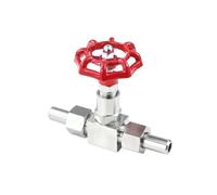 1pc DN08 DN10 DN15 BSP Male Stainless Steel 304 Shut Off Needle Globe Valve J13-160P Crane Flow Control(1/8")