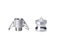 1pc DN15 1/2" Type B/C/D +DP/E/F Type DC+E/F Camlock Fitting Adapter 304 Stainless Steel Connector Quick Release Coupler(B and DP)
