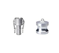 1pc DN15 1/2" Type B/C/D +DP/E/F Type DC+E/F Camlock Fitting Adapter 304 Stainless Steel Connector Quick Release Coupler(C and DP)