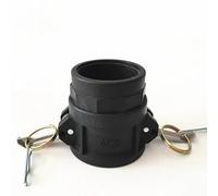 1pc DN15 To DN50 PP Camlock Coupling Plastic Fitting Adapter MPT FPT Barb Quick Disconnect 1/2 3/4 To 2Inch(D,1-1/2")