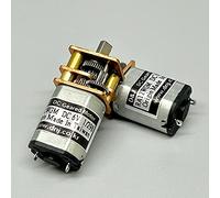 1PC DNJ N20 Full Metal Gearbox Gear Reducer electronic starter DC 3V 3.7V 5V 6V 60RPM Slow Speed High Torque special motor
