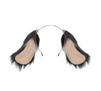 1Pc Dog Ears Headband Faux Furs Tail Animal Ears Headbands Long Dog Tail Halloween Cosplay Costume Animal Dog Costumes Faux Furs Tail