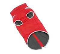 1pc Dog Outdoor Jacket Waterproof Dog Coats Dog Warm Clothes Dog Jacket Heat Vest Dog Vest for Winter Pet Supply Waterpr (Red 45X55CM)