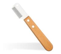 1PC Dog Professional Stripping Knife, Wooden Grooming Tool for Hand Stripping, Ideal for Shedding Blade of All Breeds Grooming, Shedding, and Coat Maintenance