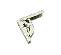 1PC Door Hinge Folding Invisible Connection Accessories Hidden Page 180 Degree Support Furniture Hardware