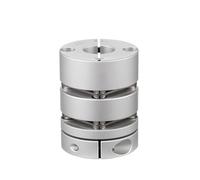 1pc Double Diaphragm Coupler - High Elastic Motor Coupling for Stepper/Servo Motor 5/6/7/8/16mm Shaft(5X10)