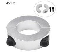 1pc Double Split Shaft Clamp Collar 1Pc Double a and worry-free experience No more complicated procedures ordinary type design (45mm)