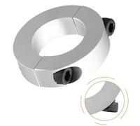 1pc Double Split Shaft Clamp Collar 1Pc Double a and worry-free experience No more complicated procedures ordinary type design (50mm)