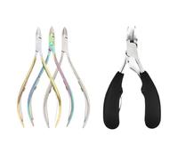 1PC Double Spring Dead Skin Nail Scissor Fingernail & Toenail Cuticle Nipper Trimming Cutter Plier Nail Clipper Tool(02)