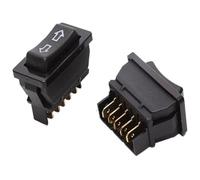 1pc DPDT DC 12V 20A Universal Auto Car Power Window Switch 5 Pins Black Control Button Electric Window Control Switch