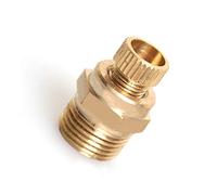 1Pc Drain Valve, 1/2" 3/8" / 1/4” Male Threaded Air Compressor Part