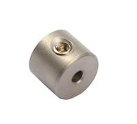 1pc Drill Depth Stop Collar, Drill Bits Dowel Shaft Ring Woodworking Tool, Metal Shaft Screw Collar(8mm)