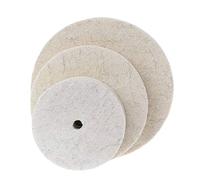 1Pc Drill Grinding Wheel Buffing Felt Polishing Pad Abrasive Disc for Bench Grinder Rotary Tool(125Mm)