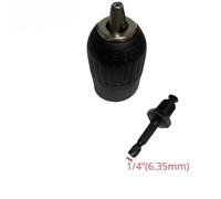 1pc Drilling Chuck 2-13mm Converter 1/2"-20UNF Thread Quick Change Adapter 1/4" Hex Impact Driver Wrench Drill Bit(Chuck Hex Adapter)