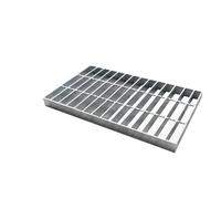 1pc Driveway Drain Grate - Galvanized Steel Drain Covers for Outdoor Water Management, 12-20 Inch(100x40x2cm)