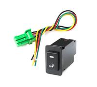 1PC DRL LED Parking Radar Power Mirror Heating Fog Lamp Switch Button Fit For Nissan Patrol Y60(Music)