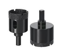 1pc Dry Diamond Core Drill Bit 6-80mm Diamond Brazed Hole Saw Core Drill Bits for Concrete Porcelain Tile Ceramic Stone Glass,18mm,Triangle Shank