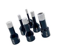 1pc Dry Diamond Drilling Core Bits Ceramic Tile Hole Saw Cutter Granite Marble Drill Bits with Thread Opener(16mm)