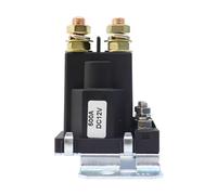 1Pc Dual Battery Start Relay 4 Pin Current 500A 12V 24VDC For Car Switch Power Starting Relay Auto Start Contactor NO(DC12V)