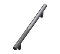 1PC Dual-Color Rolled Pattern Amish-Style Coffee Cabinet Pulls - Aluminum Alloy Decor Hardware for Drawers Cupboards