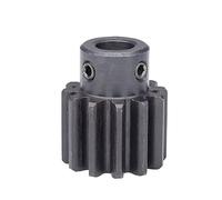 1pc Durable 45 Carbon Steel Pinion Gear 2 Module 13 Teeth Spur Gear for Agricultural & Industrial Use(2M 12T 8mm Bore)