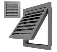 1pc Durable Aluminum Alloy Access Panel with Filter Grille - Hidden Switch Devise for Easy Installation(Gray,31.5x35.4in)