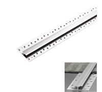 1pc Durable Aluminum Floor Transition Strip - Anti-Skid Carpet to Tile Transition Bar for Office and Hotel Use(Silver,L0.9m/3ft)
