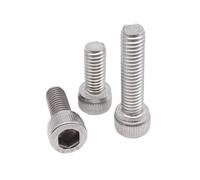 1pc Durable Aluminum Hex Socket Head Cap Screws Set - M2-M6, 6-20mm Lengths, Lightweight & Corrosion-Resistant(M4 90mm)