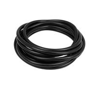 1pc Durable Soft Tube - Circular Head Latex Rubber Hollow Tubes for Furniture, High Resilience and Tear Resistance(Black,5mx1.7mmx4.5mm)