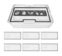 1pc Dust Box + 2/6pcs Filters,For Roborock S8 PLUS / G20 Robot Vacuum Cleaner Dust Collector Box Replacement Parts (Color : 1 Dust Box 6 Filters)