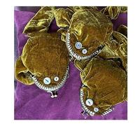 1Pc Dutch Velvet Frog Toad Wallet - Cute Anime Cosplay Coin Purse | Funny Plush Money Pouch for Kids & Adults
