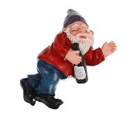 1Pc Dwarf Shaped Garden Ornament Creative Resin Craft Funny Statue Decor for Outdoor Miniature Gnome Figurine for Garden Home and Tabletop Decoration