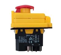 1pc DZ-6 Emergency Stop Push Button Switches for Industrial Machine Tool Equipment Ac 250V 16(15) A 5E4(DZ-6I)