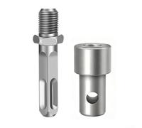1pc Earth Auger Adapter Tool for Drill and For Impact Wrench with Multiple Interface Types for Secure Attachment (B)